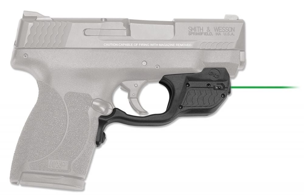 29938 Crimson Trace Laserguard for S&W M&P Shield 45 ACP 5mW Green Laser Sight - Image 1