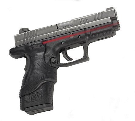 52829 Crimson Trace Lasergrip for Springfield XD 5mW Red Laser Sight - Image 1