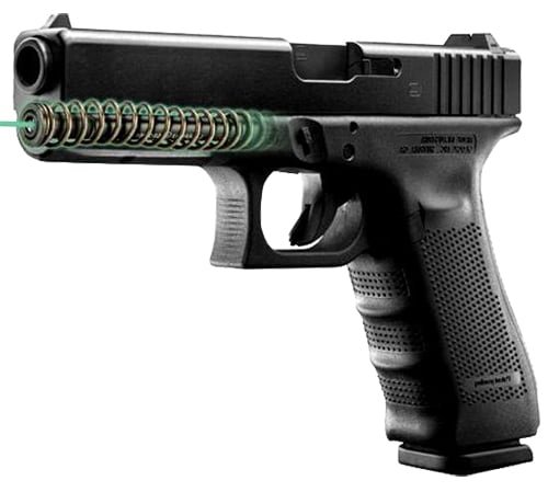 90165 LaserMax Guide Rod for Glock 17/34 Gen4 5mW Green Laser Sight - Image 1