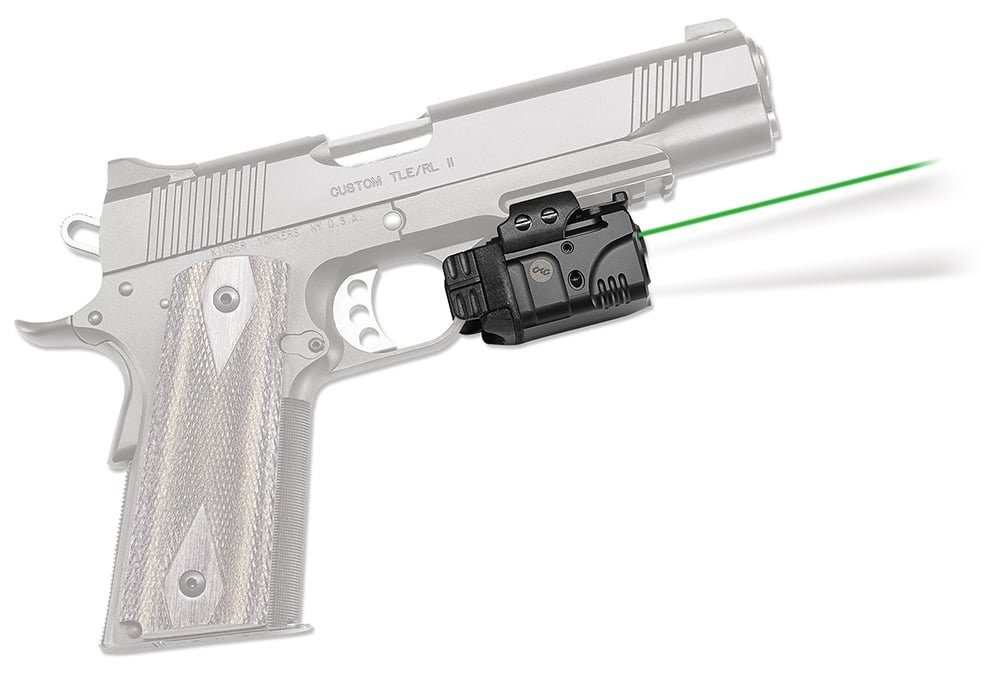 91775 Crimson Trace Rail Master Universal with Tactical Light 5mW Green Laser Sight - Image 1