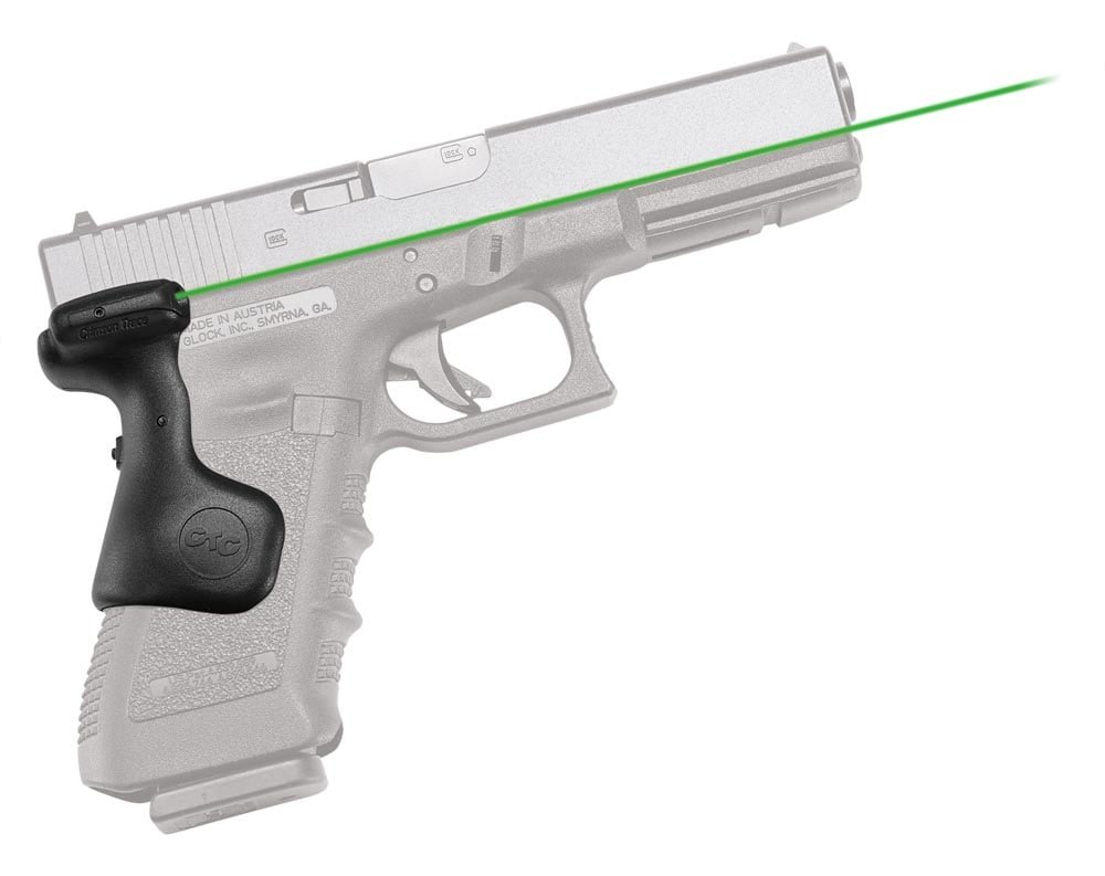 93266 Crimson Trace Lasergrip for Glock 5mW Green Laser Sight - Image 1